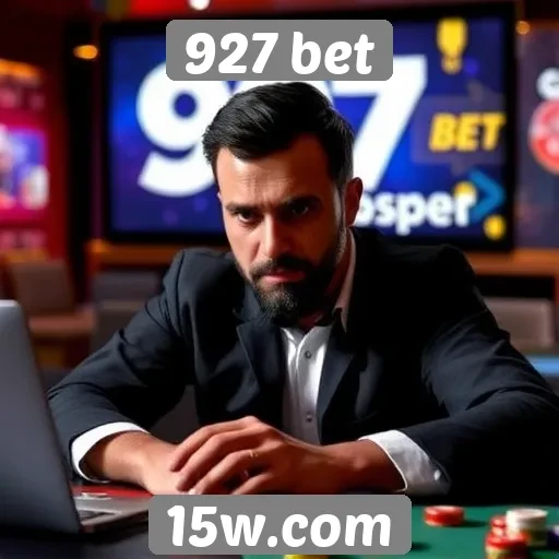 Experiência do usuário no site de jogos 927 bet